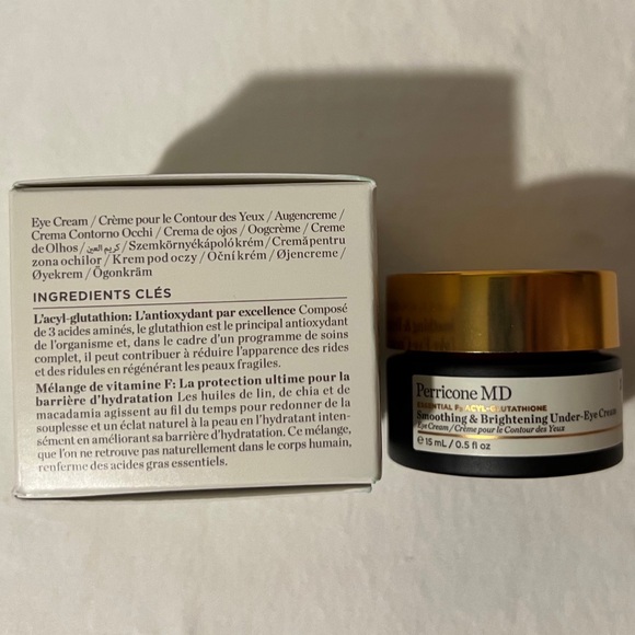 ✨NIB✨PERRICONE MD Essential Fx Acyl-Glutathione Smoothing&Brightening Eye Cream - Picture 8 of 9